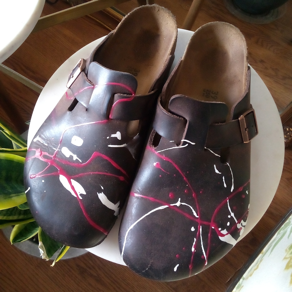 Paint splatter Artist Birkenstock